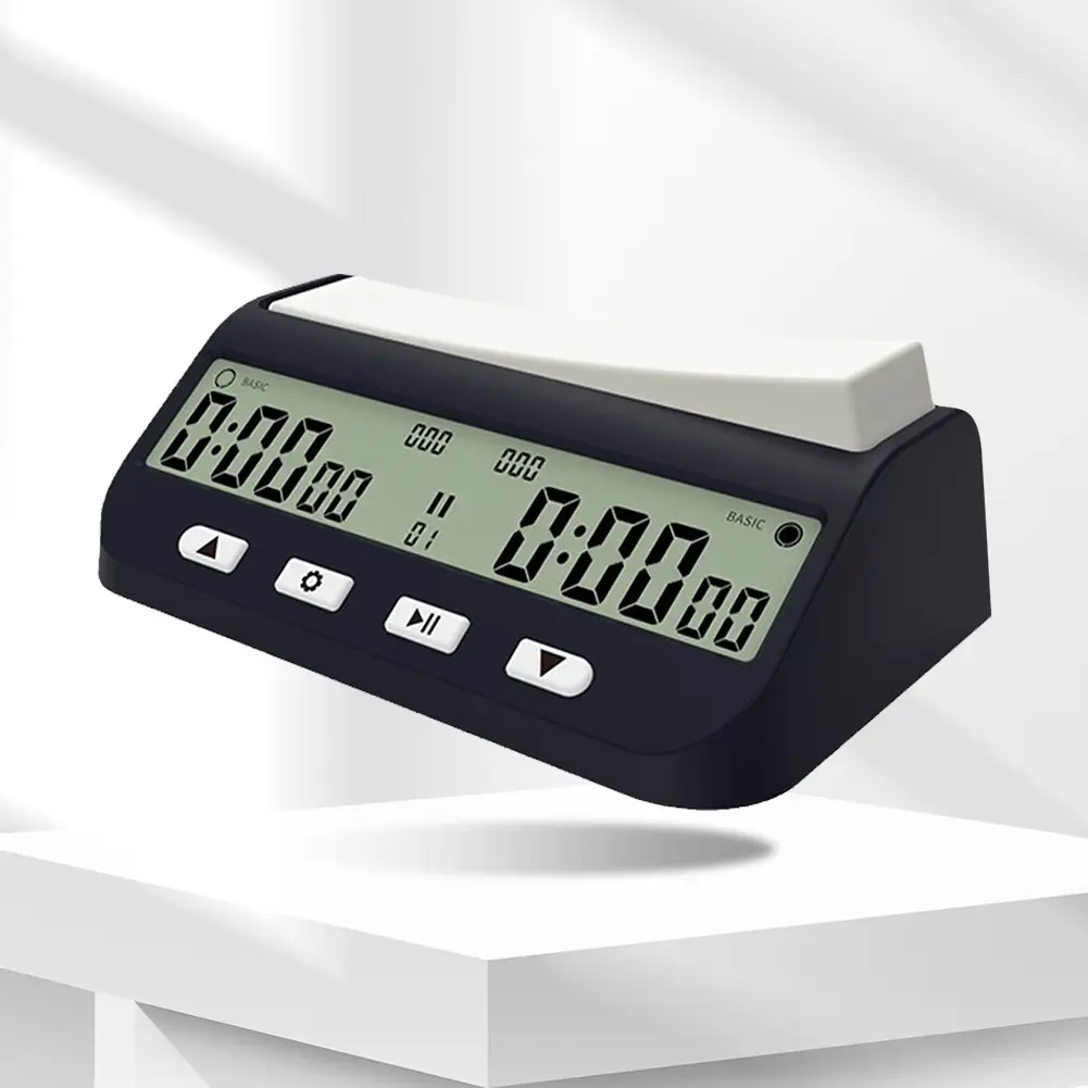 Chess Clock with Basic  Delay and Positive Time Features Digital Chess Timer for Chess Game I-GO and Chinese Chess