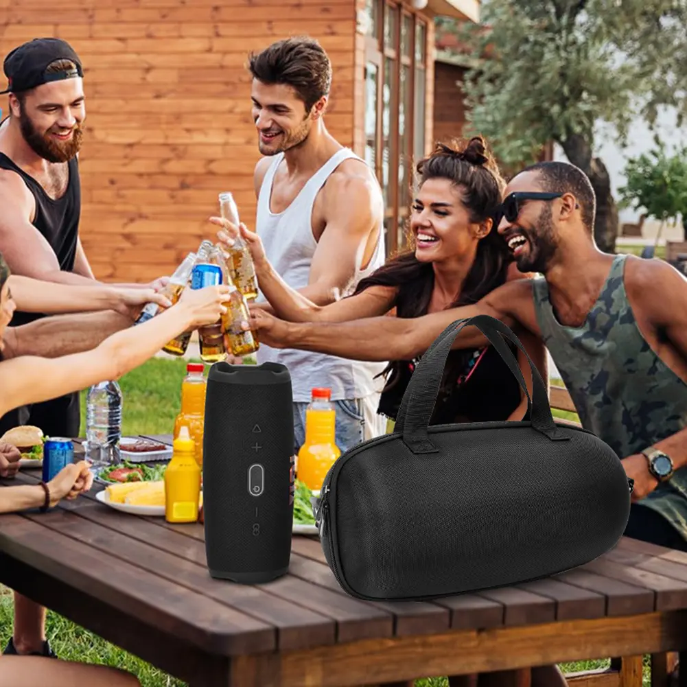 EVA Hard Carrying Case Anti-scratch Shoulder Bag Shockproof Protective Travel Case for JBL Xtreme 4 Portable BT Speaker