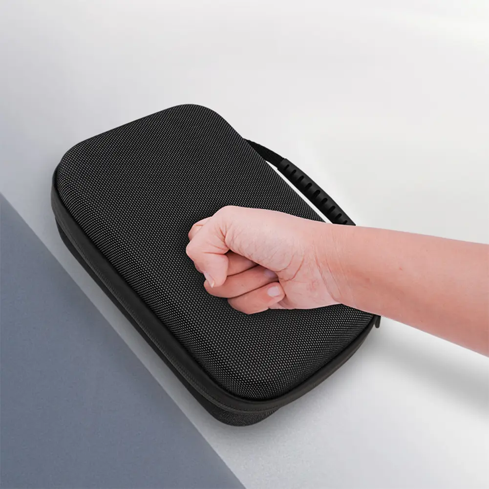 Hard Case EVA Storage Bag Carrying Case Dustproof Organizer Case for Apple 2024 Mac Mini M4 Mouse and Cable