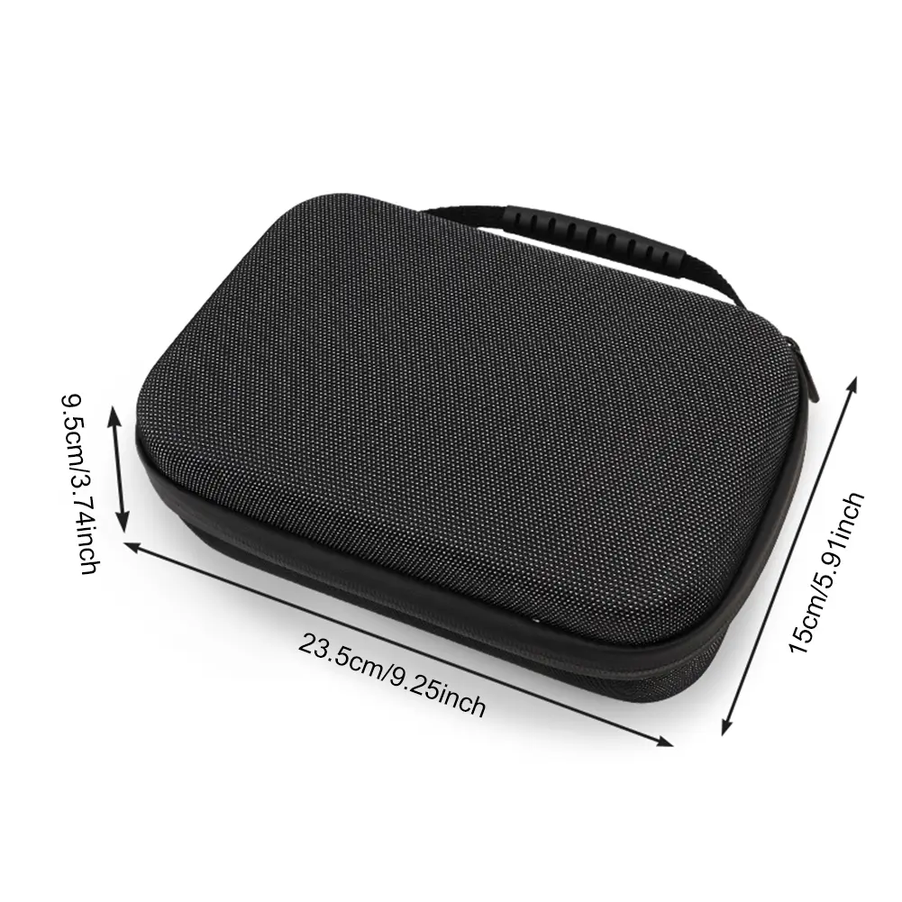 Hard Case EVA Storage Bag Carrying Case Dustproof Organizer Case for Apple 2024 Mac Mini M4 Mouse and Cable