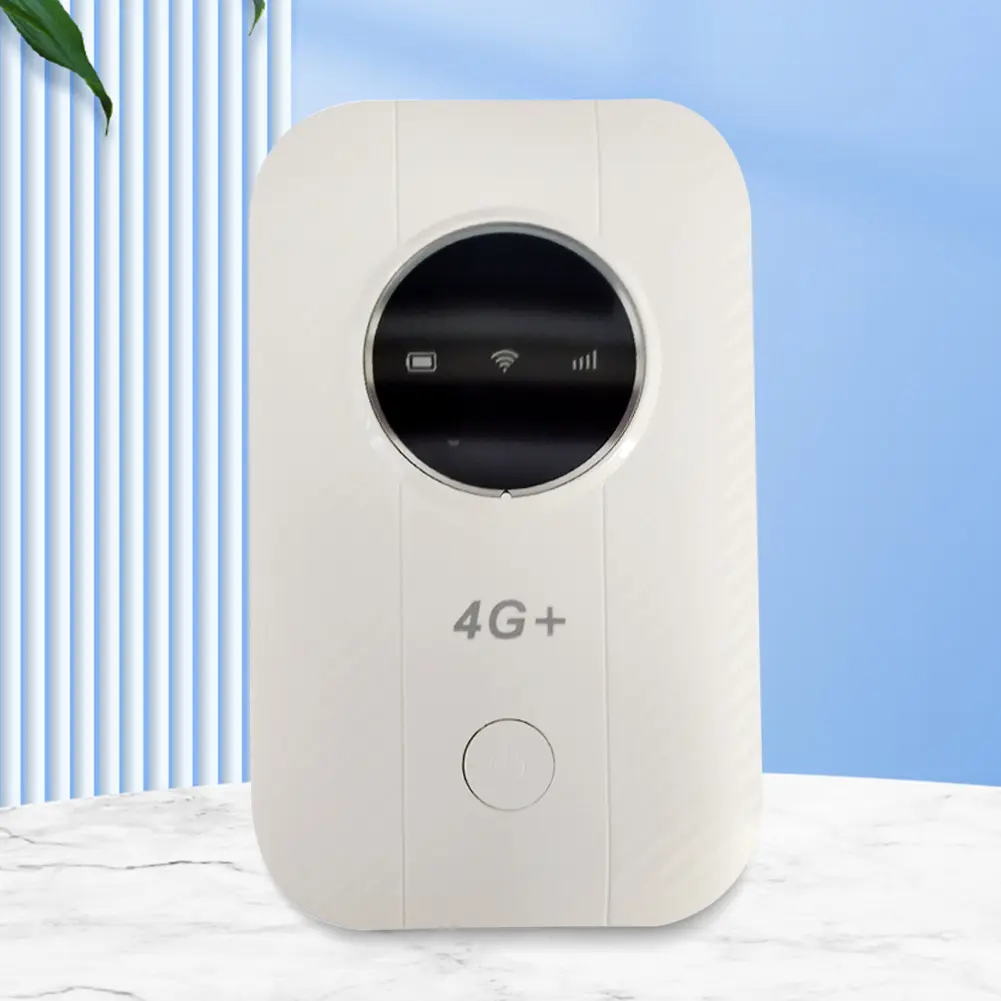 4G LTE Portable WiFi Hotspot Up To 10 Users Mobile WiFi Router 3650mAh 150Mbps with SIM Card Slot Wireless Router for Car Travel