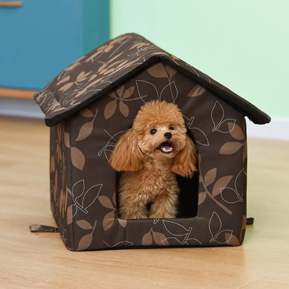 Waterproof Cat Bed Cave Warm Stray Cats Shelter Kitten Cave Hut for Indoor and Outdoor Use