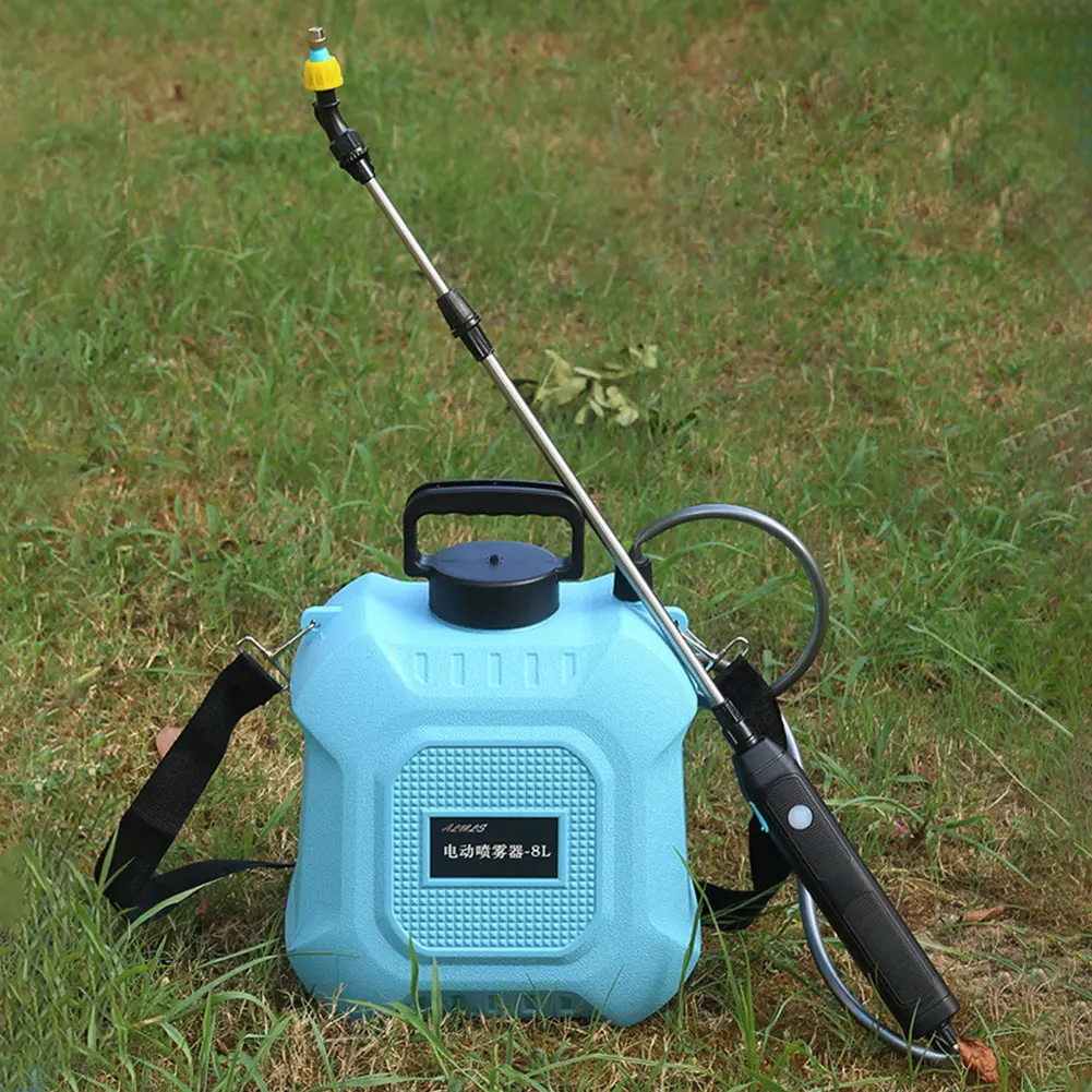 5/8L Electric Sprayer with USB Rechargeable Handle and Retractable Wand Garden Sprayer Water Sprayer for Lawn Garden Cleaning
