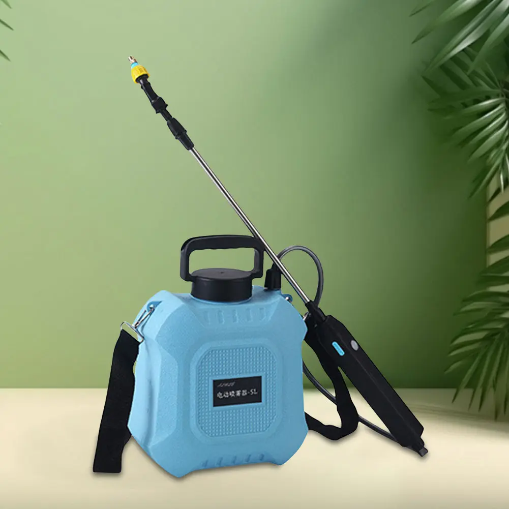 5/8L Electric Sprayer with USB Rechargeable Handle and Retractable Wand Garden Sprayer Water Sprayer for Lawn Garden Cleaning