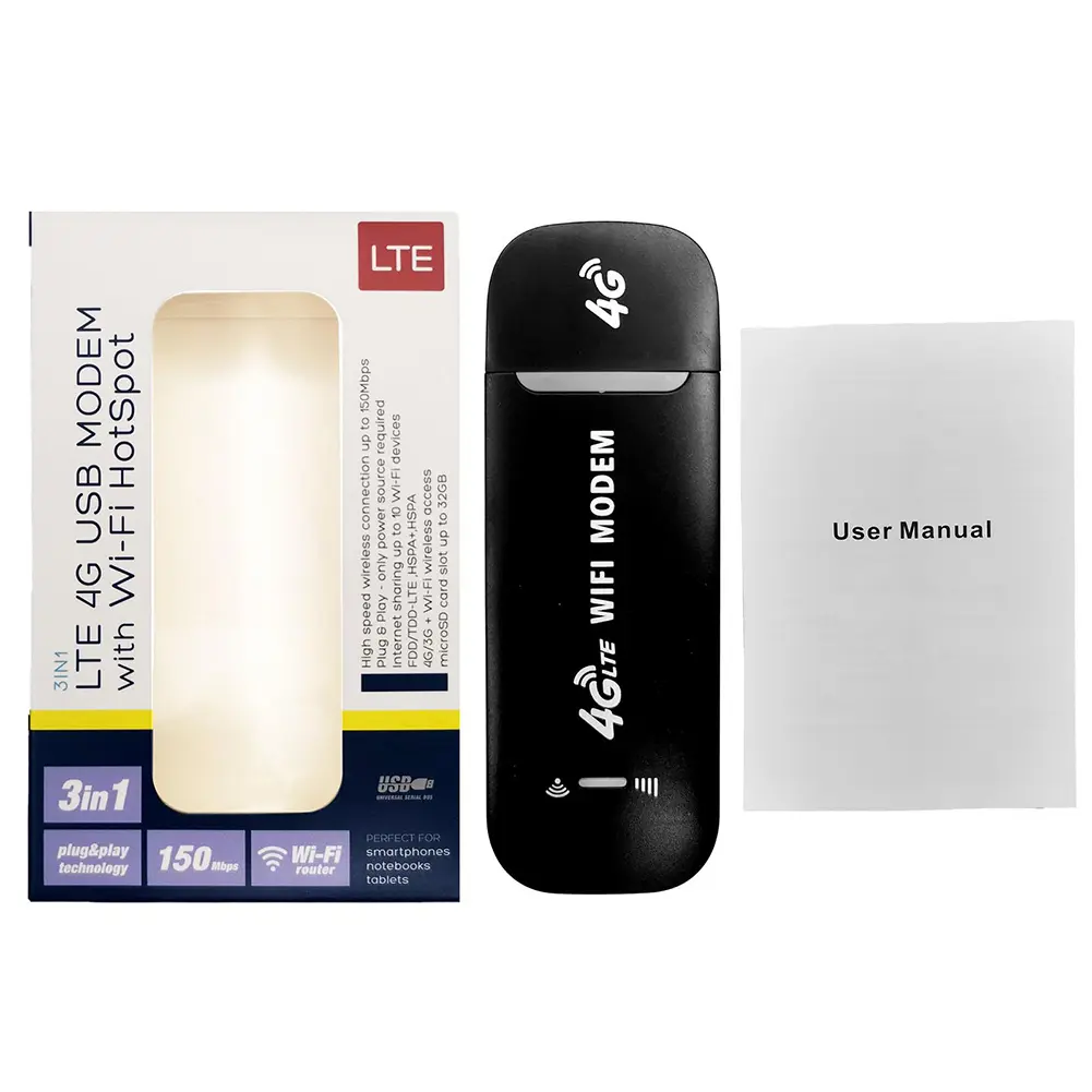 150Mbps 4G Router LTE Wifi Router Home USB WiFi Hotspot Router for Laptops Notebooks UMPCs MID Devices