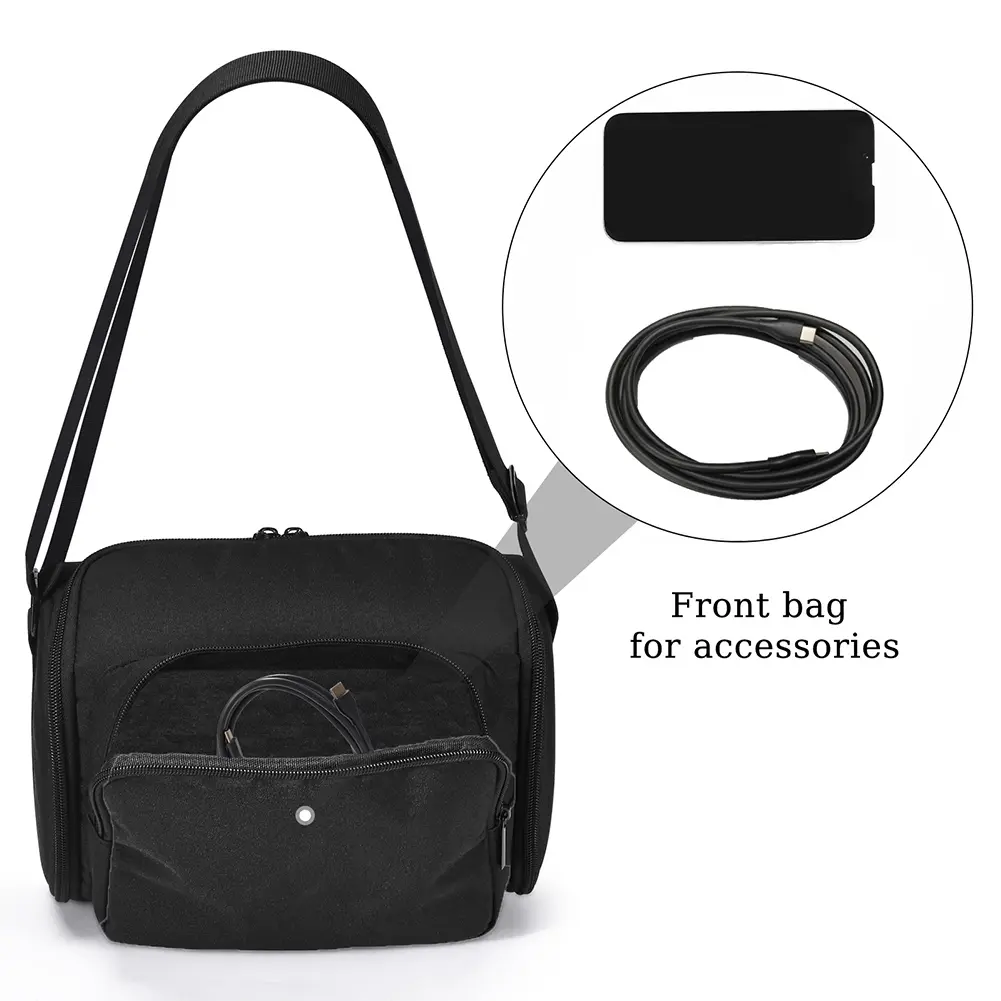 Storage Bag Adjustable Shoulder Strap Portable Speaker Case Speaker Bag for Sonos Move/Move 2/Bose SoundLink Max Speaker