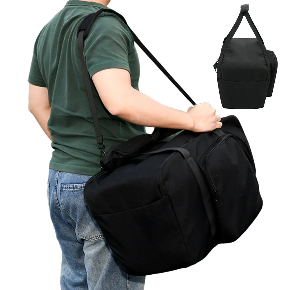 Protective Case with Shoulder Strap & Extra Pockets Speaker Tote Bag for JBL PartyBox Club 120 Portable Party Speaker