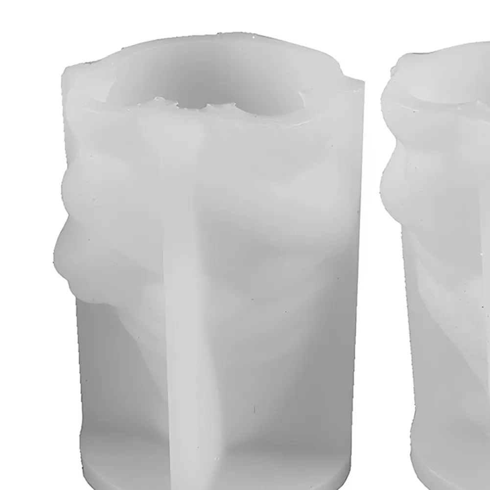 2Pcs Silicone Gnome Moulds Gnome & Xmas Tree Mold Gnome & Snowflake Mold Christmas Goblin Casting Mould for Party Favors