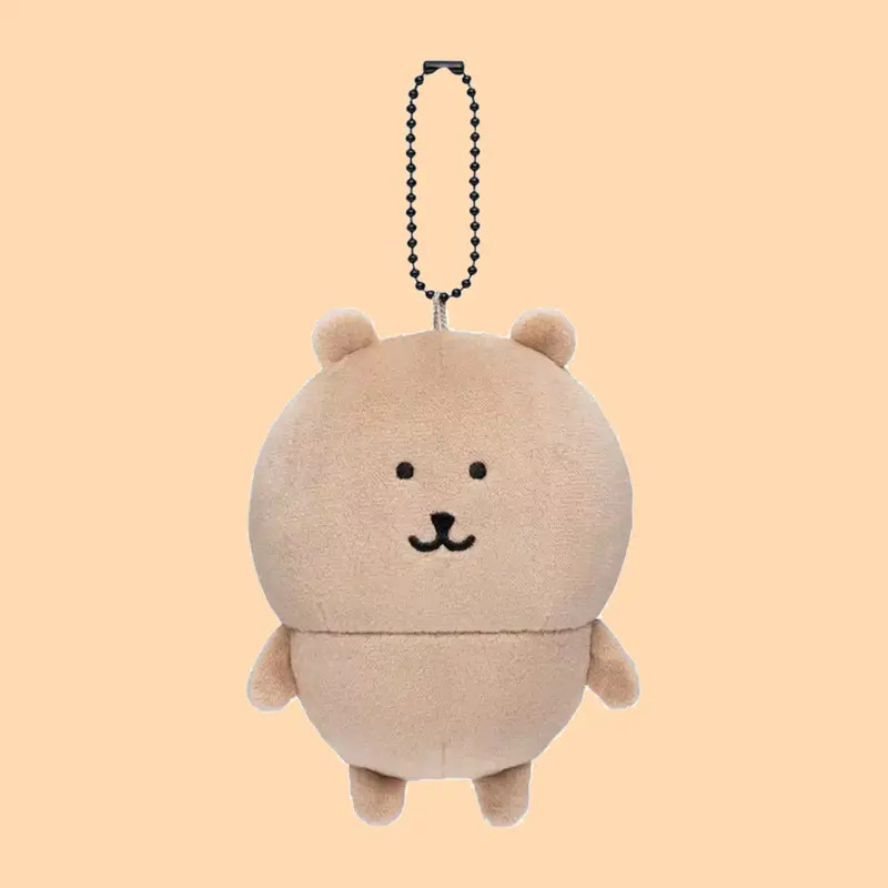 Japanese New Kiikawa Lamian Noodles Drink Tea Angry Sweat Facial Expression Plush Toy Girl Heart Bag Pendant