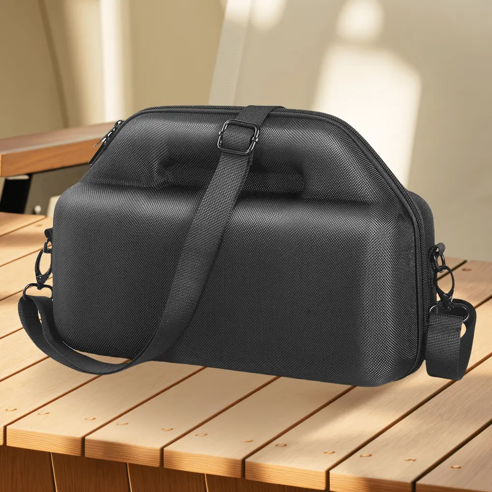 EVA Hard Carrying Case Waterproof Hard Travel Case Shockproof with Adjustable Shoulder Strap for Anker Soundcore Boom 2 Speaker