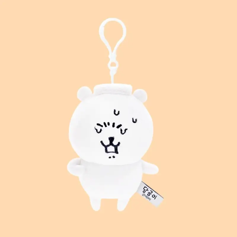 Japanese New Kiikawa Lamian Noodles Drink Tea Angry Sweat Facial Expression Plush Toy Girl Heart Bag Pendant