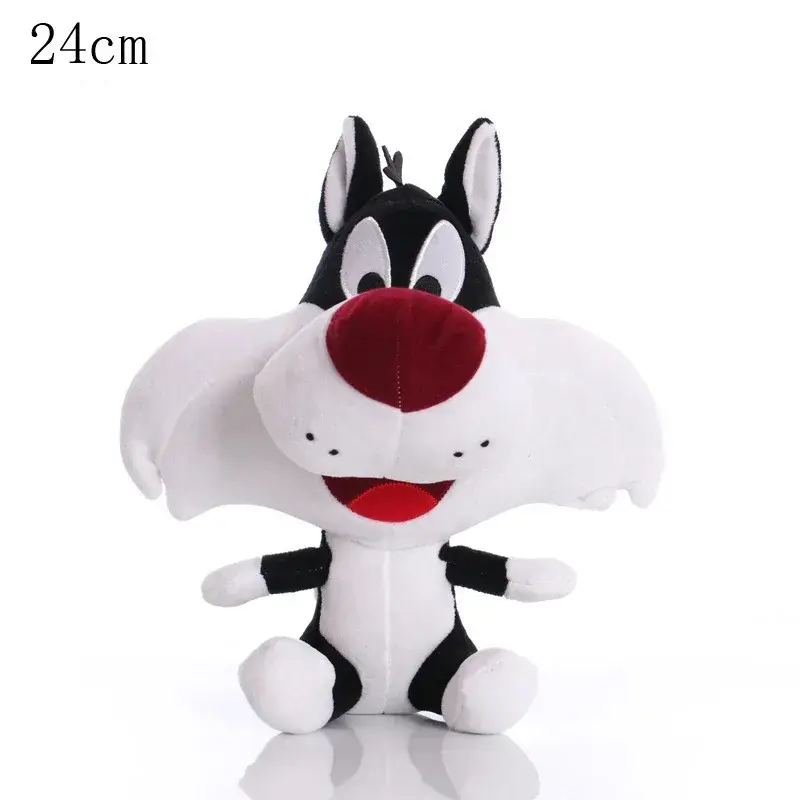 New 20cm Classic Looney Tunes Bugs Bunny Cartoon Stuffed Animal Doll Tweety Cyclone Daffy Plush Toy Figure Children's Gifts