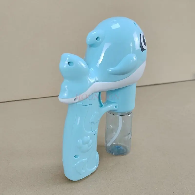 Bubble gun Popular handheld automatic bubble blowing children's toy dolphin machine with fully automatic bubble gun