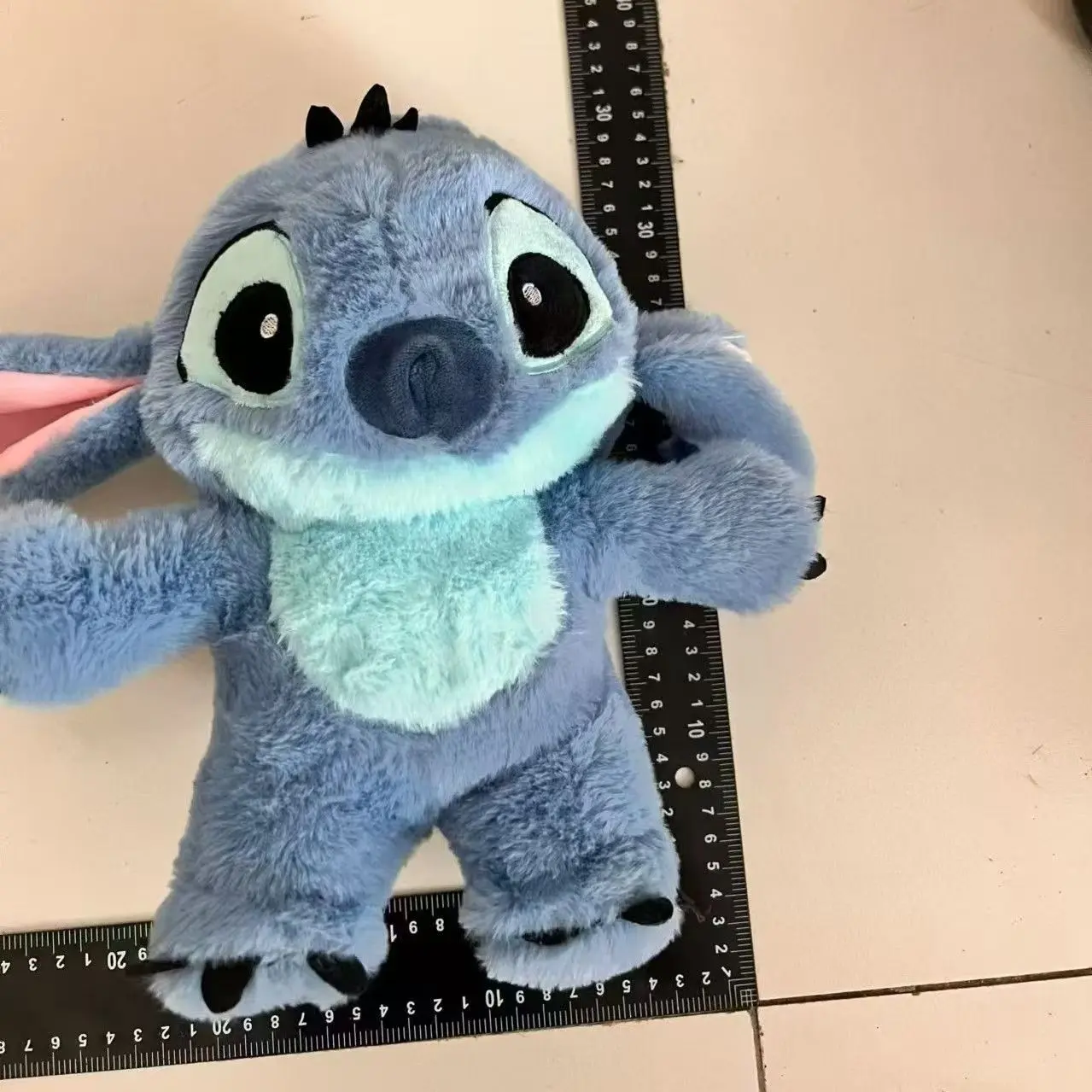 Hot selling Lilo&Stitch Plush Doll Breath Toy Child Peluche Kawaii Soothes Anime Baby Music Light Sleep Blue Stitch Toys Gift