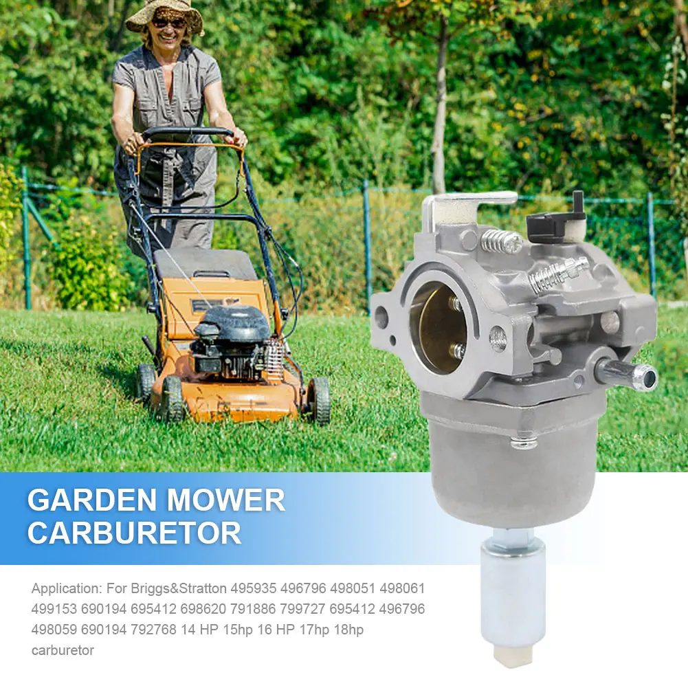 799727 Garden Carburetor Replacement Easy To Install Ground Mower Carburetor Carburetor Carb for Briggs Stratton 15/16/17/18hp