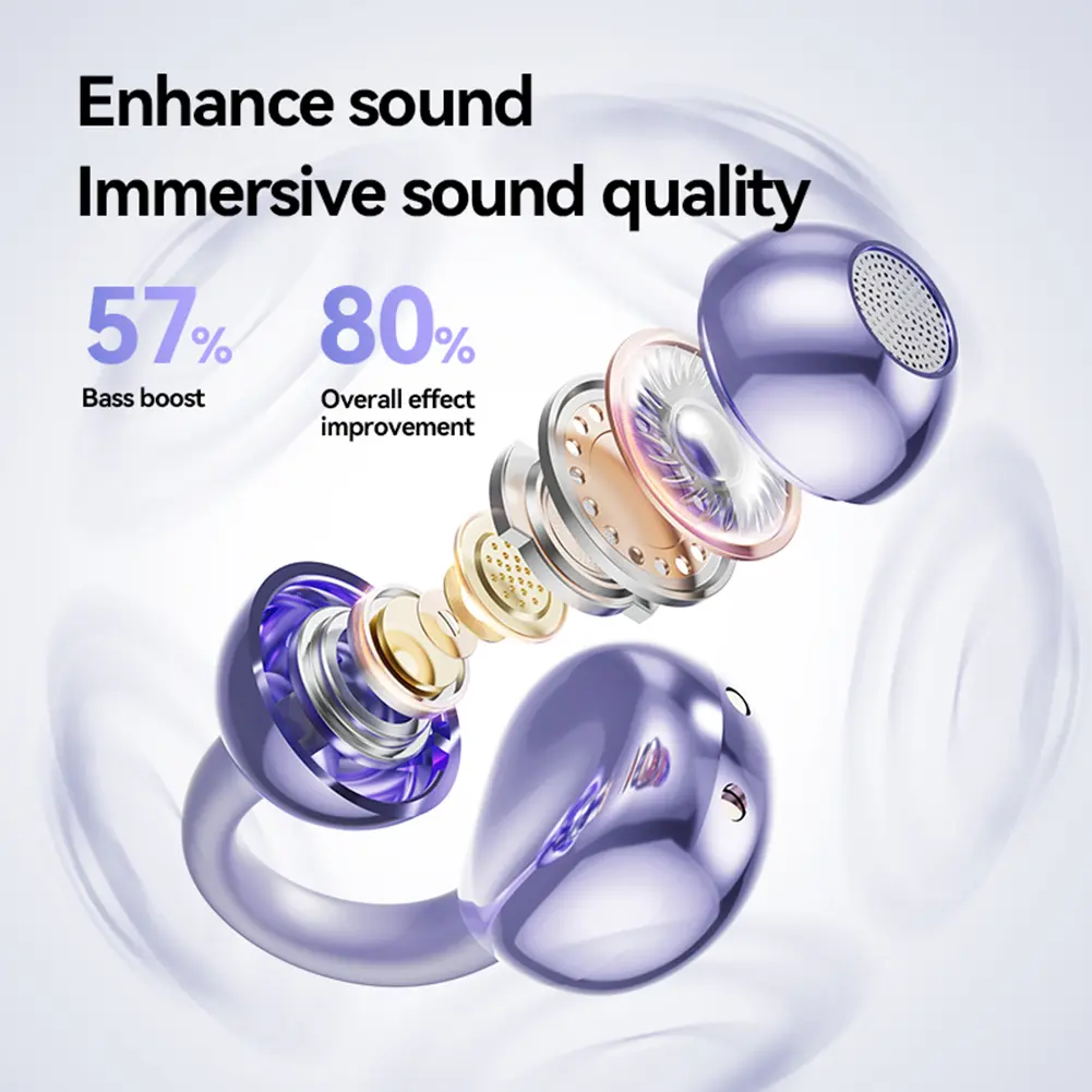 Smart AI Translator Earbuds Long Battery Life 144 Languages Translator Device Translation Earphones for Travel Business Learning