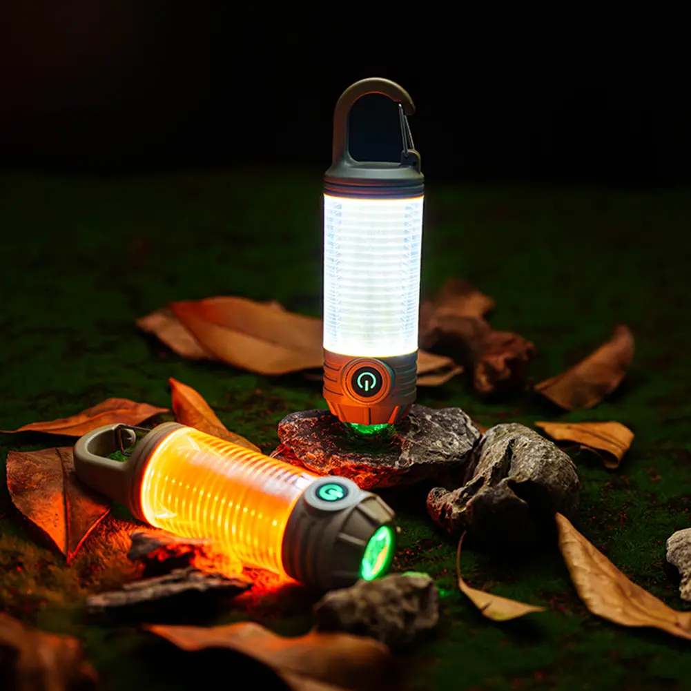 Super Bright Flashlight USB Charging Powerful Handheld Flashlight Waterproof Outdoor Emergency Light 1200mAh for Outdoor Hiking