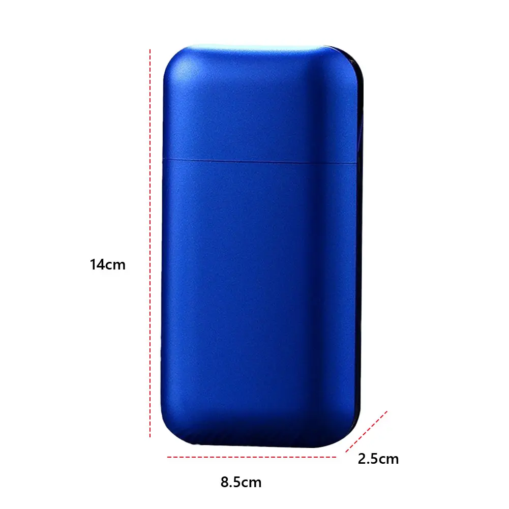 Cigarette Case Adjustable Cigarette Box Portable Cigar Storage Box Holds 10 Cigarette Mini Cigarette Case for Outdoor Travel