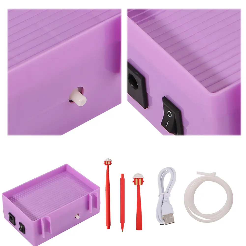 Beginner Auto Suction Diamond Vacuum Device USB Powered Diamond Painting Suction Device Portable Vacuum Diamond Painting Pen Kit