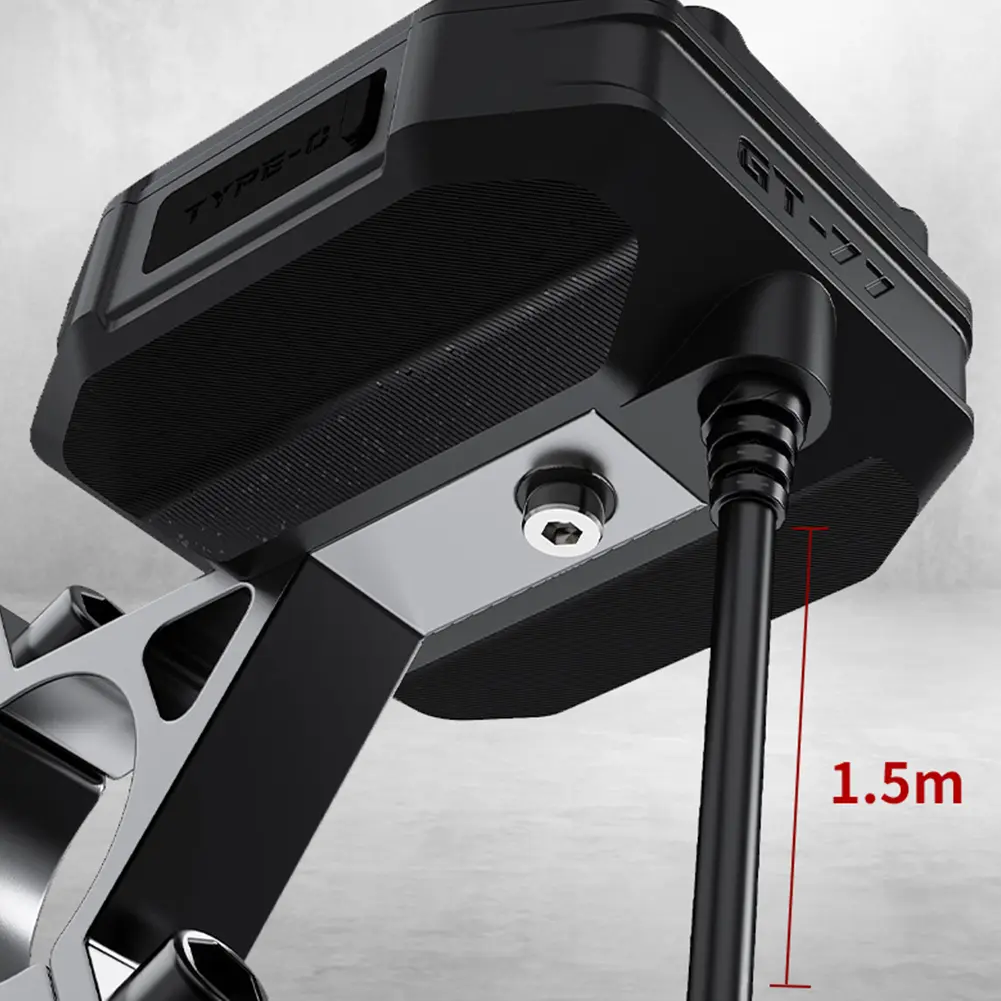 Motorcycle Tire Pressure Monitoring Alarm System LCD Display Wireless Tire Pressure Monitoring System for Two Wheeled Motorcycle