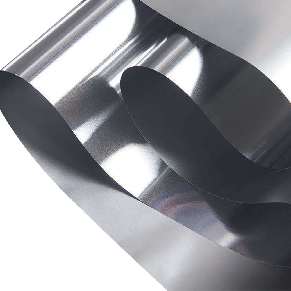 1 Pack Heavy Duty Disposable Tinfoil 12.2x1.65in Aluminium Foil Foil Wrap for Storing Cooking Food