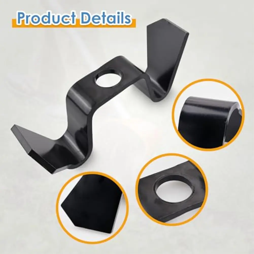 Bed Redefiner Blade 4180 710 6001 High Carbon Steel Bed Edger Blade Replacement Bed Edger Blade for Stihl Bed Redefiner 4150-2