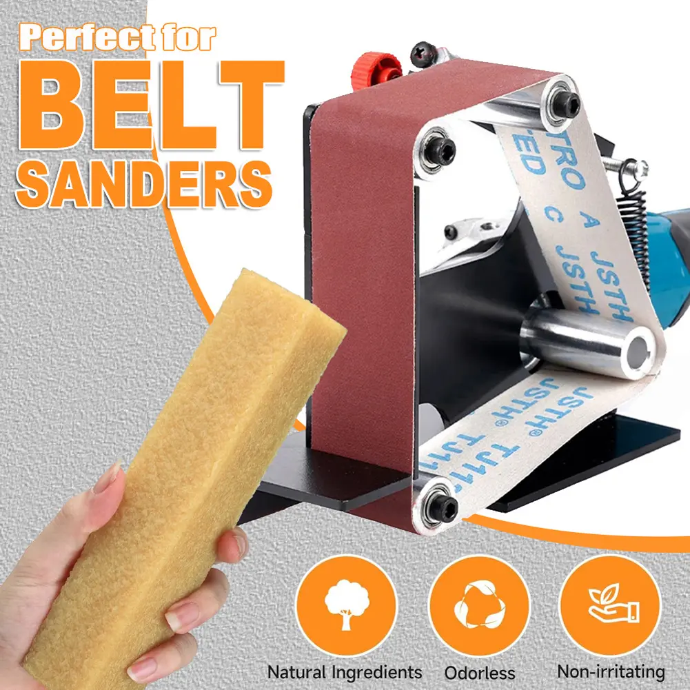 Abrasive Cleaning Stick Sandpaper Cleaning Stick Rubber Eraser Woodworking Shop Tools for Sanding Belts Sanding Discs Rough Tape