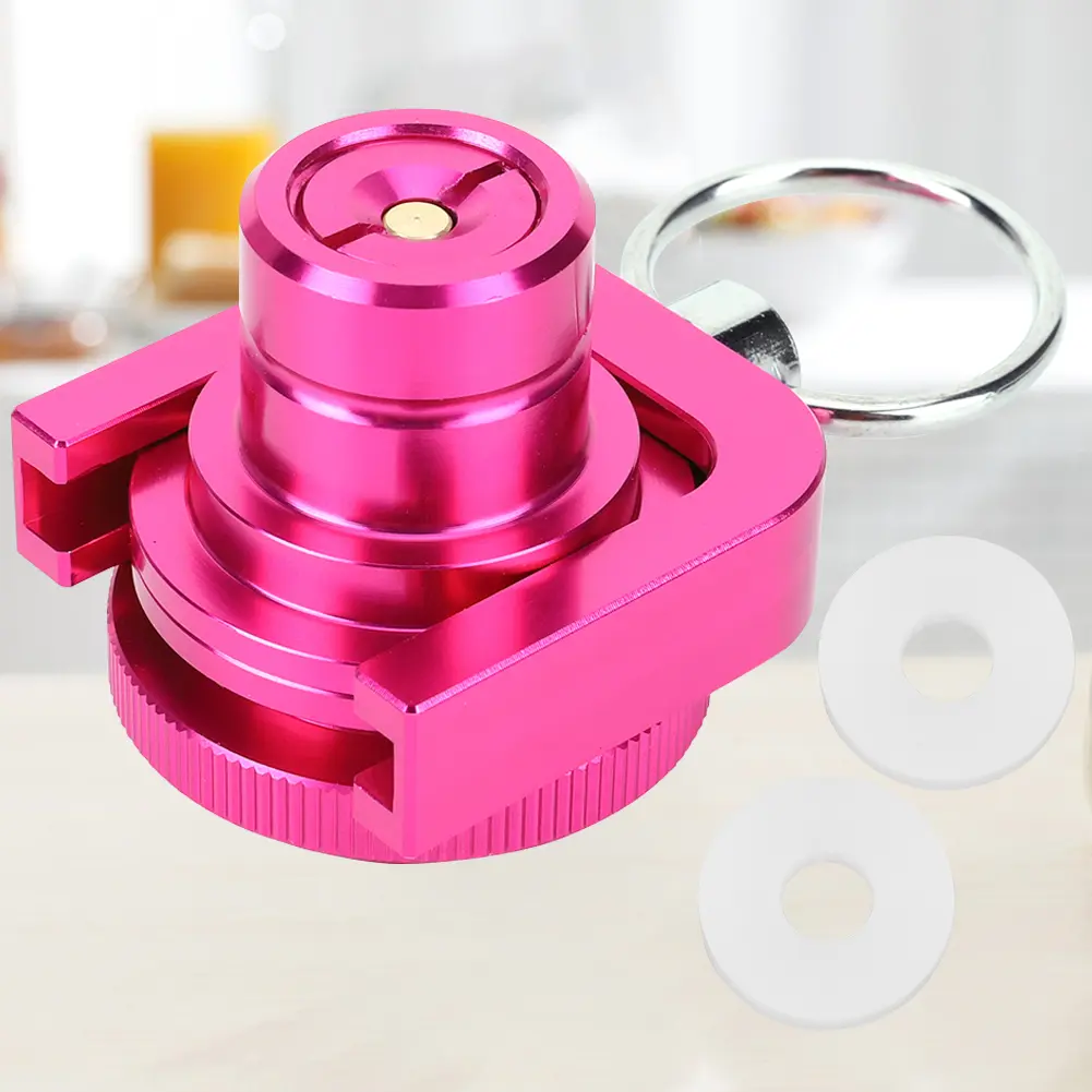 Soda Maker Adapter 60L CO2 Quick Connect Adapter 425g Cylinder Water Carbonator Adapter Compatible with E-Terra/Crystal 3.0 Gaia