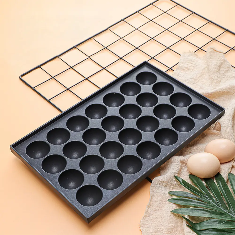 Octopus Meatball Plate Nonstick Octopus Meatball Grill Pan Multi Purpose Takoyaki Maker Meatball Sheet Pan Cooking Baking Tools
