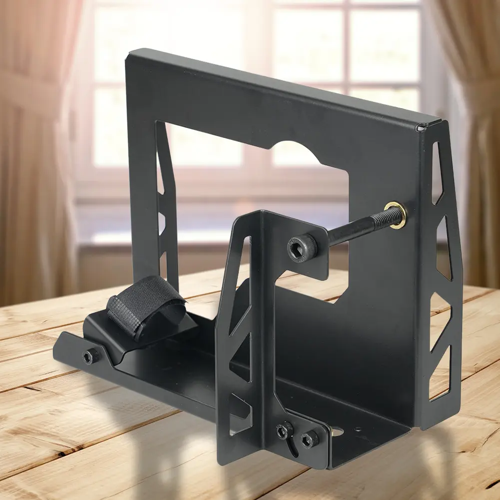 Flip Planer Stand Steel Woodworking Planing Support Practical Household Flip Mount Tool Rack