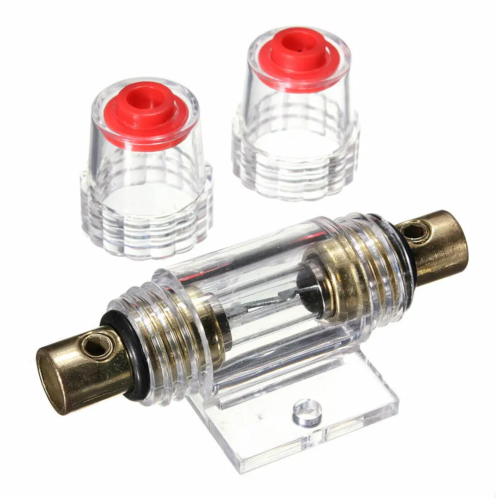 1500W Car Power Amplifier Wiring Kit 8GA Audio Speakers Wiring Kit 60 AMP Fuse Holder Car Audio Wire 18GA for Auto Vehicle Parts