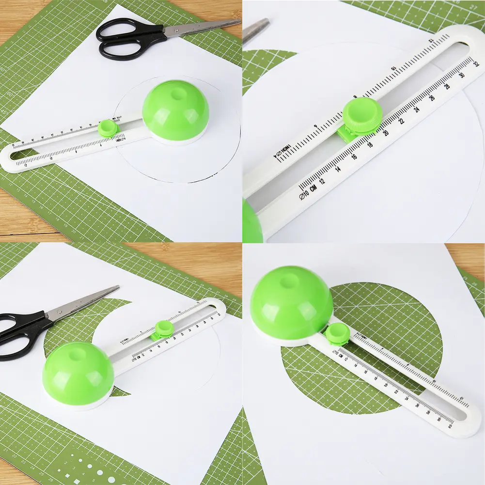 Circle Cutters Patchwork Scrapbooking Cutters Portable Creative Lightweight  Multi-function Plastic Handicraft Tools