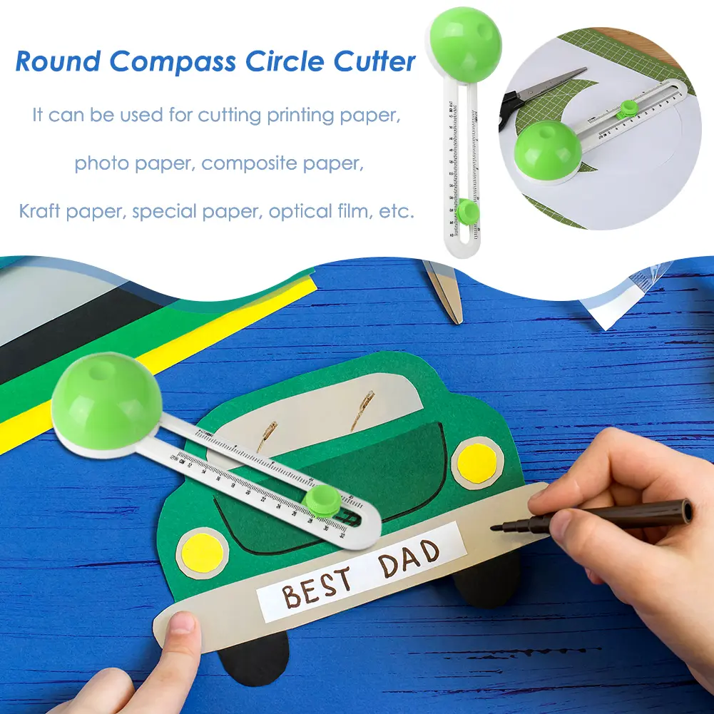 Circle Cutters Patchwork Scrapbooking Cutters Portable Creative Lightweight  Multi-function Plastic Handicraft Tools