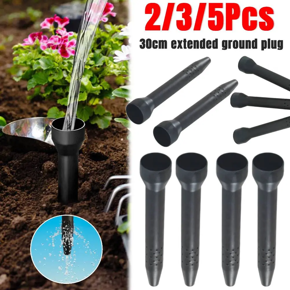 Root Waterer Plastic Tree Root Irrigator Deep Drip Irrigation Stakes Deep Root Irrigation Spike for Trees Shrubs Bushes