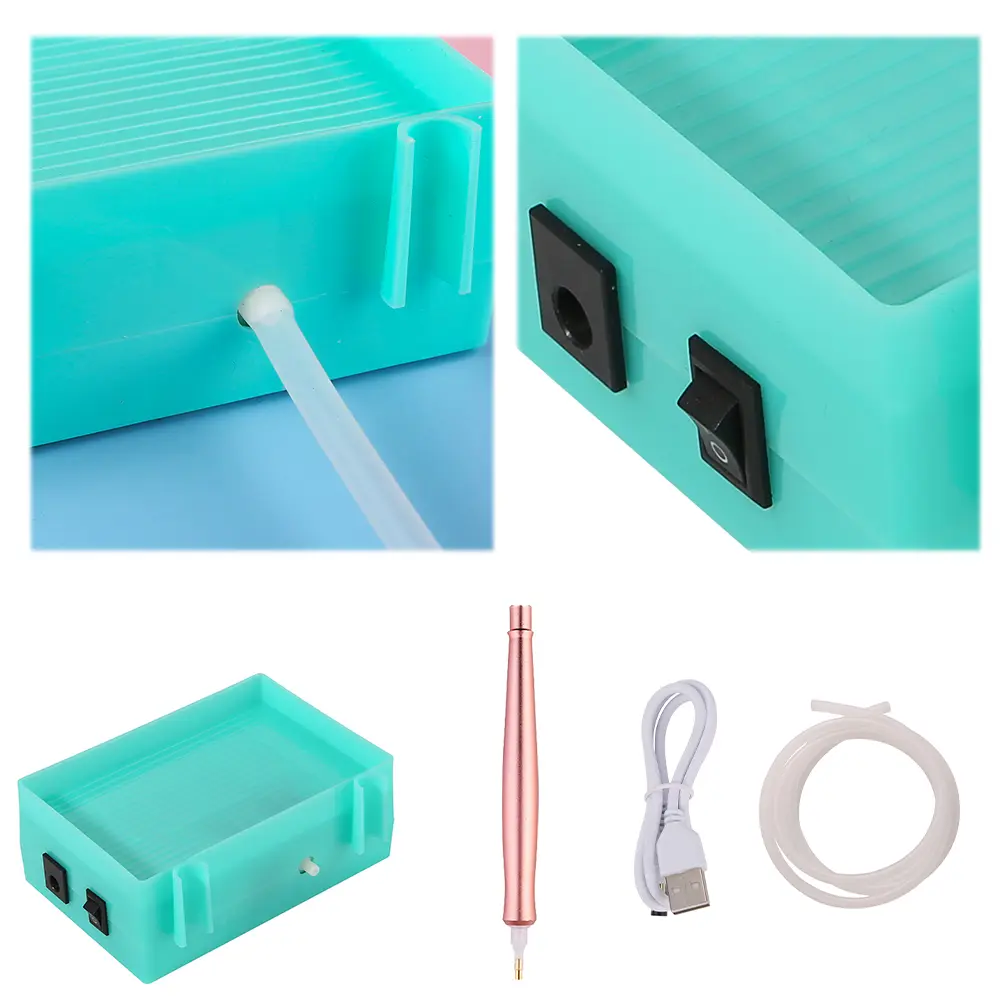 Electric Diamond Suction Tool USB Powered Suction Diamond Vacuum Diamond Painted Pen Kit Portable Diamond Painting Suction Devic