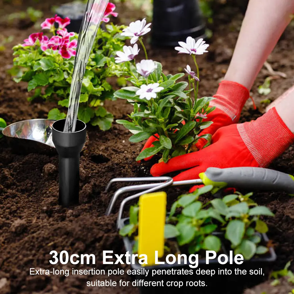 Root Waterer Plastic Tree Root Irrigator Deep Drip Irrigation Stakes Deep Root Irrigation Spike for Trees Shrubs Bushes