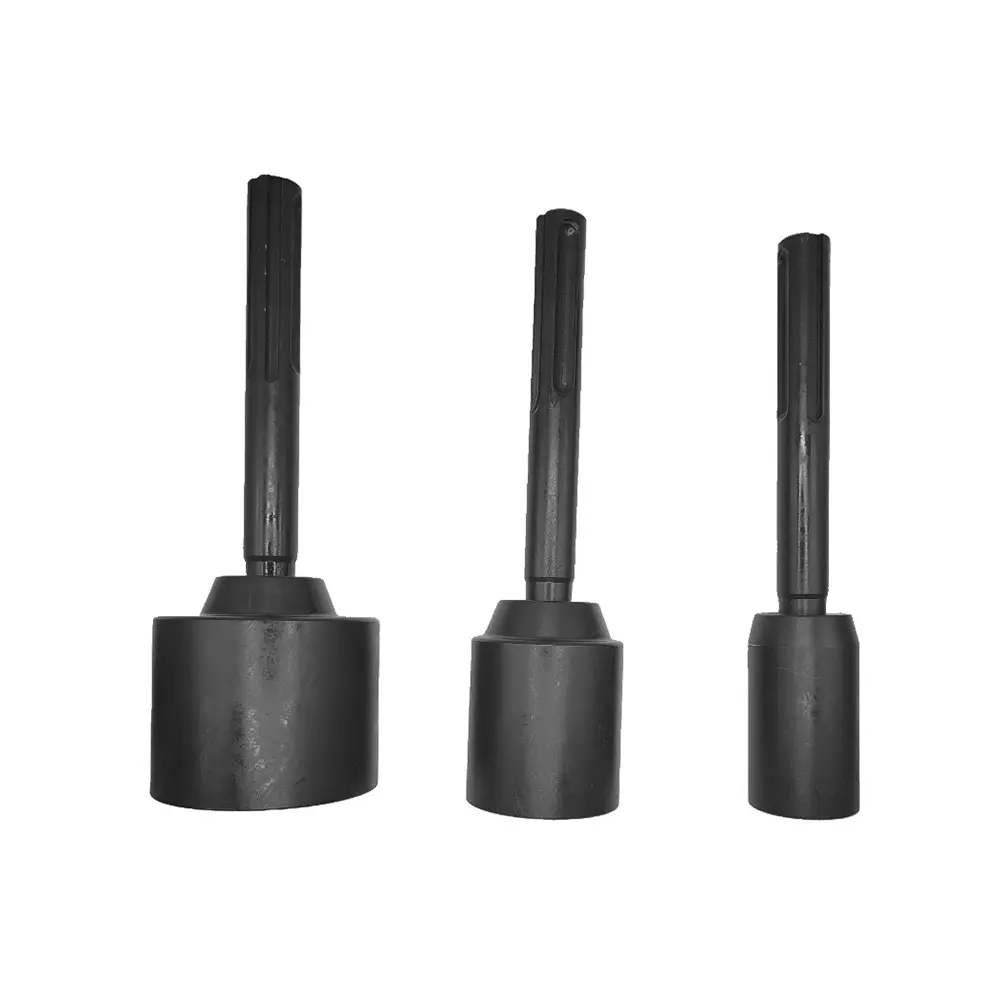 SDS MAX Ground Rod Driver Forged Steel Rods Drills Heavy Duty Ground Rod Bit Driver Ground Rod Bits Socket for Hammer Drill