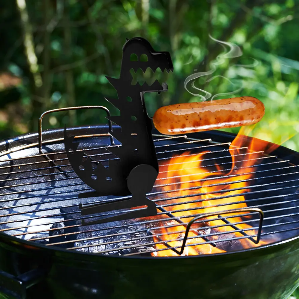 BBQ Funny Sausage Roaster Novelty Party Camping Gifts Reusable Hot Dog Grill for Outdoor Picnic Home Camping Parties Barbecue