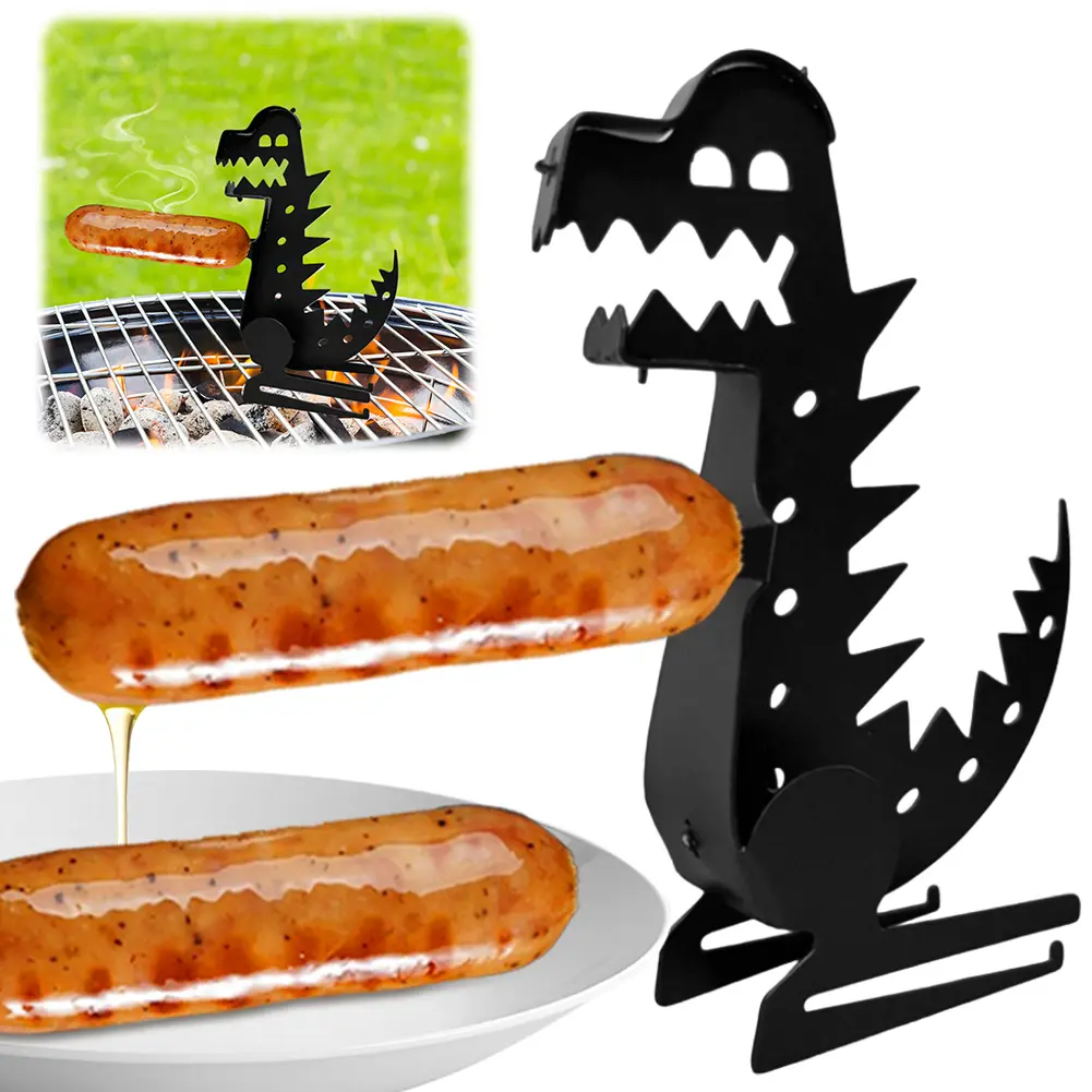 BBQ Funny Sausage Roaster Novelty Party Camping Gifts Reusable Hot Dog Grill for Outdoor Picnic Home Camping Parties Barbecue