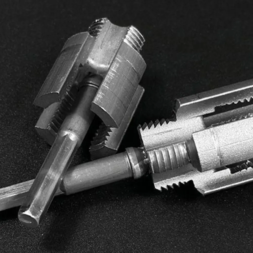 DN15 DN20 Double-Ended Internal And External Pipe Threading Tools High-Speed Electric Drill 4/6 Points Water Pipe Cutting Tool