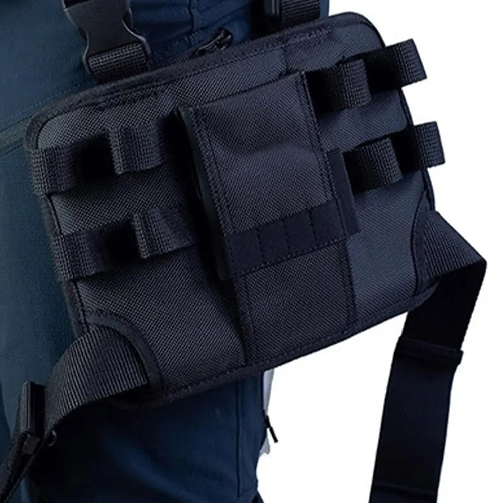 Oxford Cloth Repair Tool Bag Adjustable Automotive Electrician Repair Tool Fanny Pack Tool Bag Belt Tool Pouch for Men and Women
