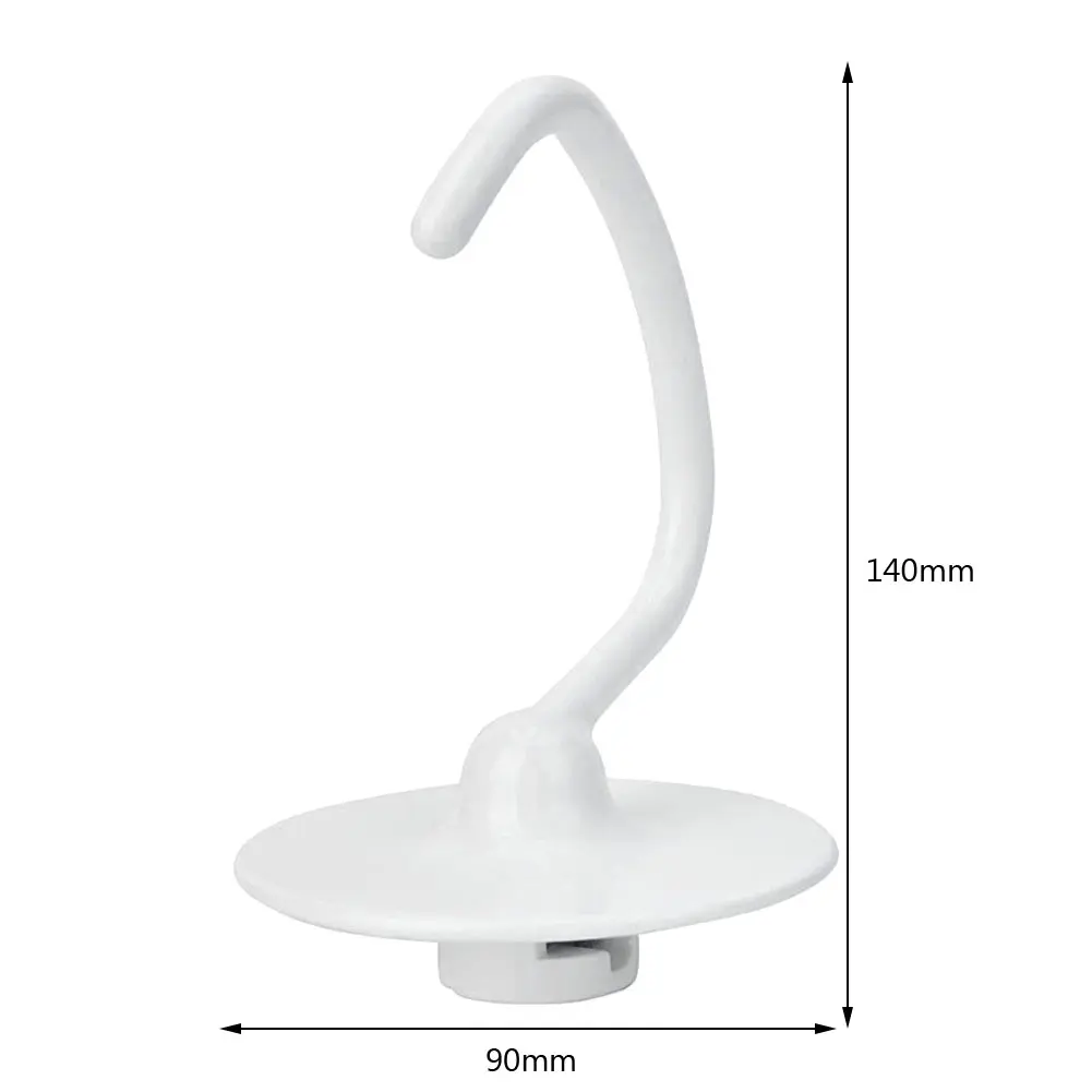 C Type Dough Hook Kitchen Stands Mixer Replacement Parts for K45DH Attachment Beater Spare Part for Home Kitchen
