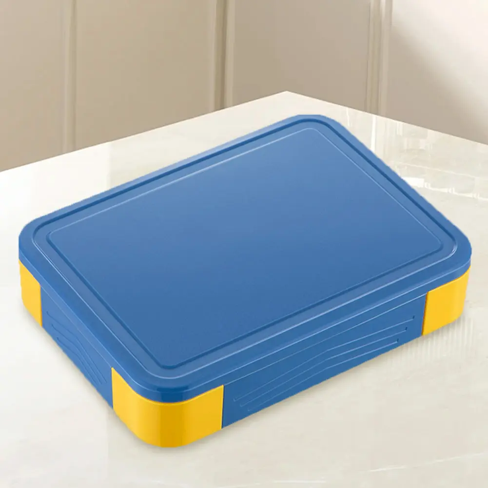 Portable Bento Box Travel Vegetable Salad Container with Spoon Fork Fruit Salad Lunch Box Food Storage Container for Kids Adults