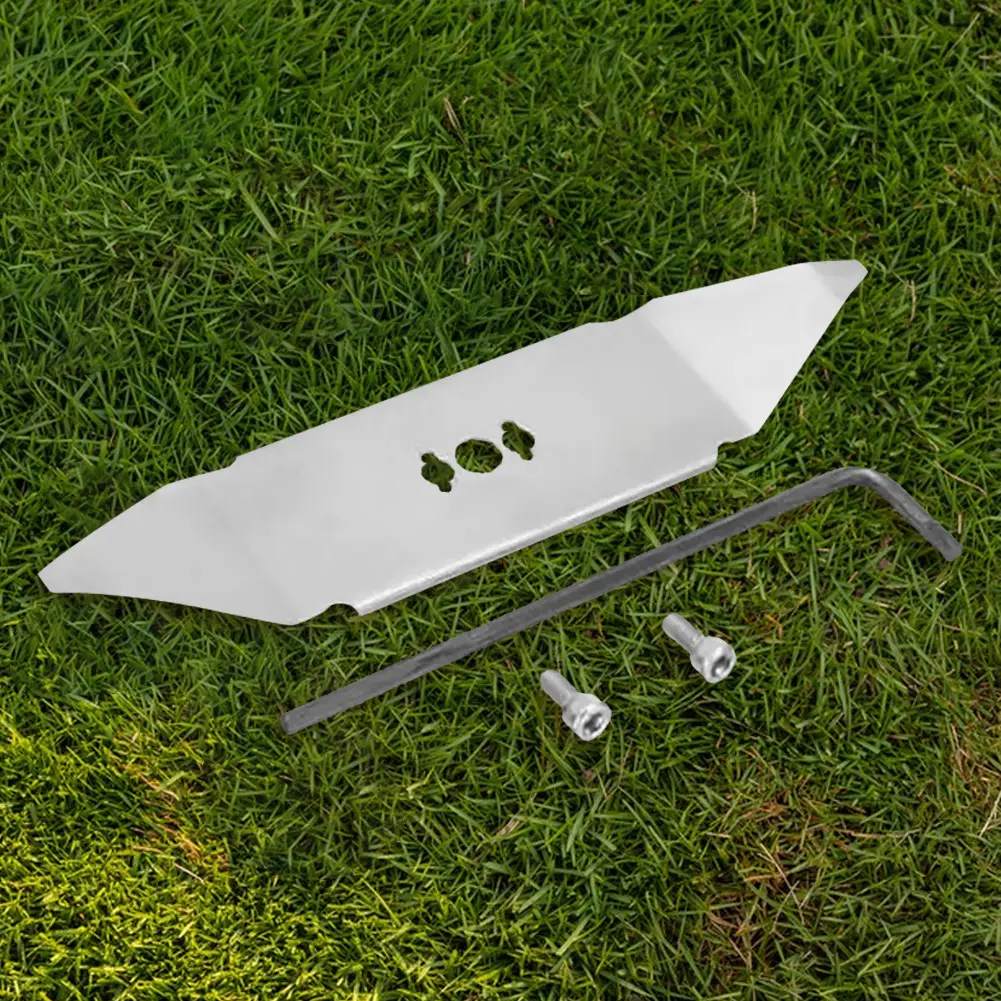 Stainless Steel Garden Lawn Mower Accessories with Hex Wrench Lawn Mower Blade for Robomow RX Professional