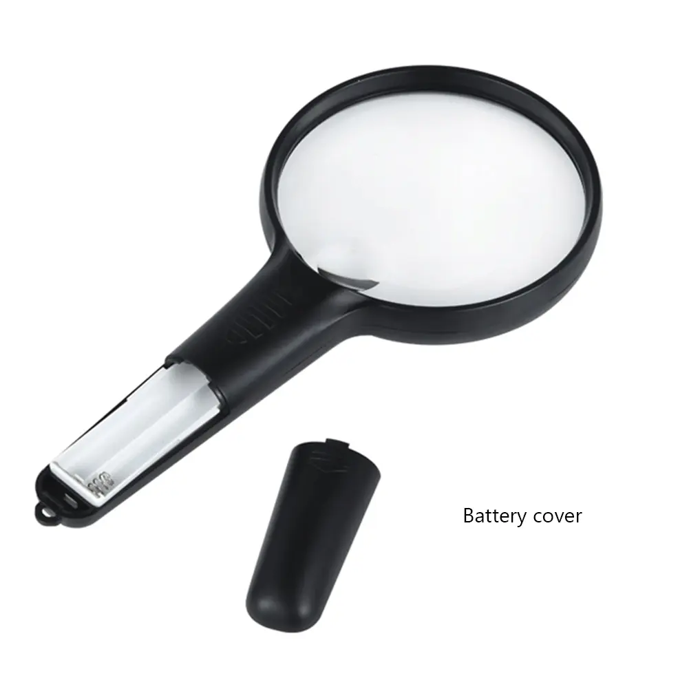 10X 20X Handheld Magnifying Glass Illuminated Magnifier Reading Magnifier for Seniors  Reading Inspection Observing Jewelry