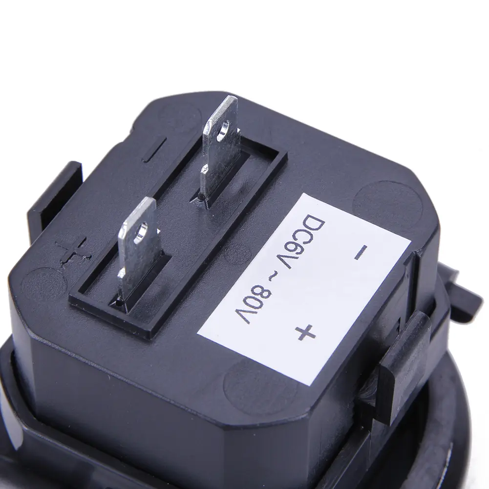 Digital Hour Meter Round Machinery Timer Waterproof Quartz Timer Hourmeter Hour Counter Gauge for Car Marine Boat Tractor Engine
