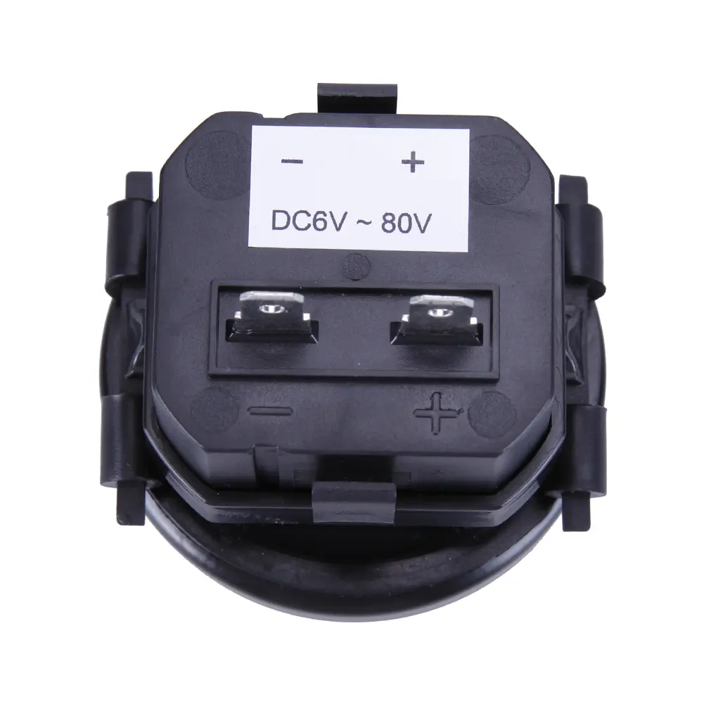 Digital Hour Meter Round Machinery Timer Waterproof Quartz Timer Hourmeter Hour Counter Gauge for Car Marine Boat Tractor Engine