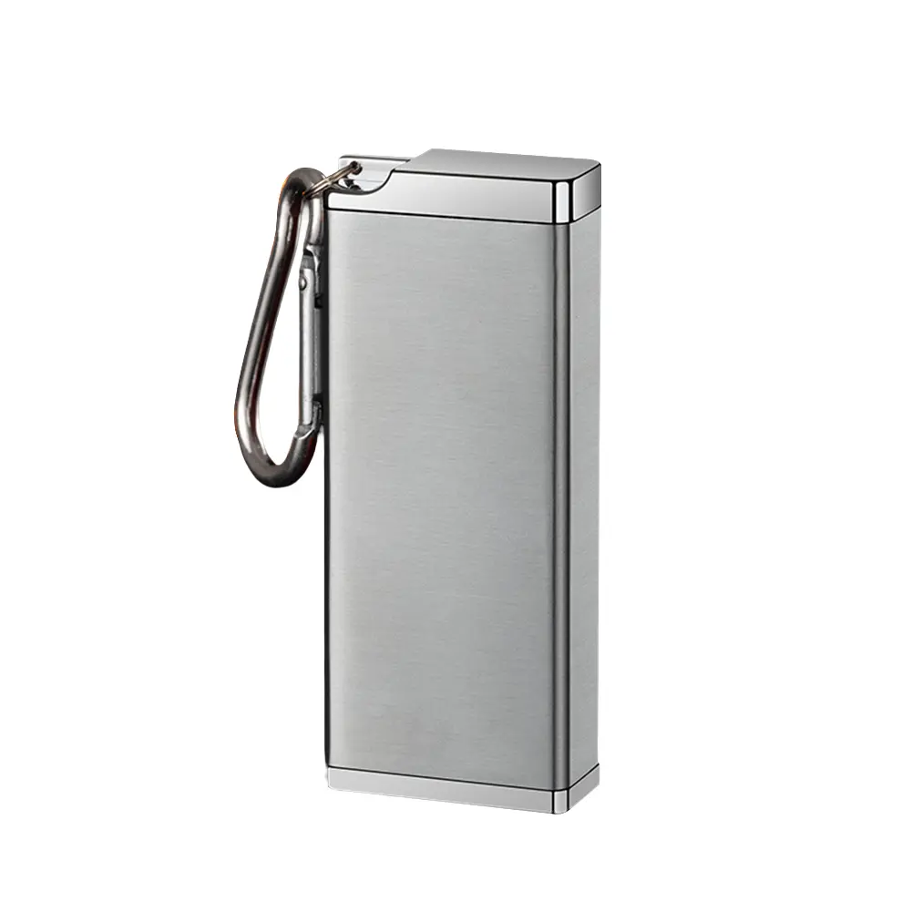 Cigarette Ashtray Holds 8 Cigarette Cigarette Container Multi-Function Cigarette Storage Case with Carabiner for Home Office