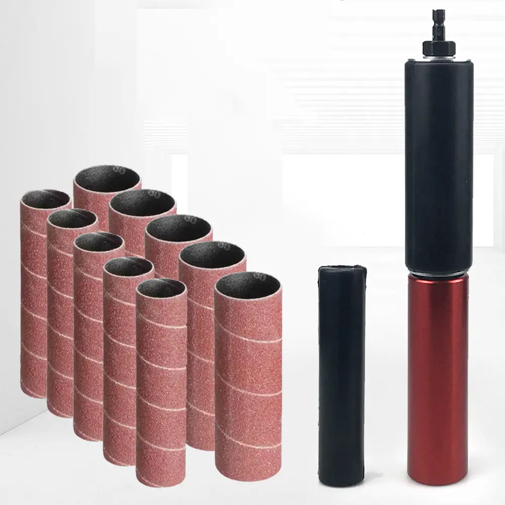Sanding Rod Kit Lithium Electric Drill Conversion SandingTool Sanding Wood Metal Plastic Glass Stone
