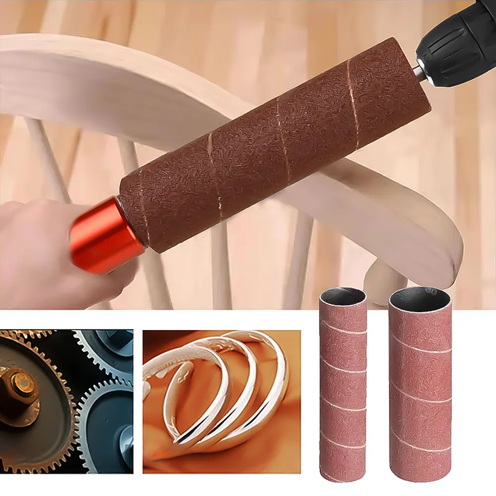 Sanding Rod Kit Lithium Electric Drill Conversion SandingTool Sanding Wood Metal Plastic Glass Stone